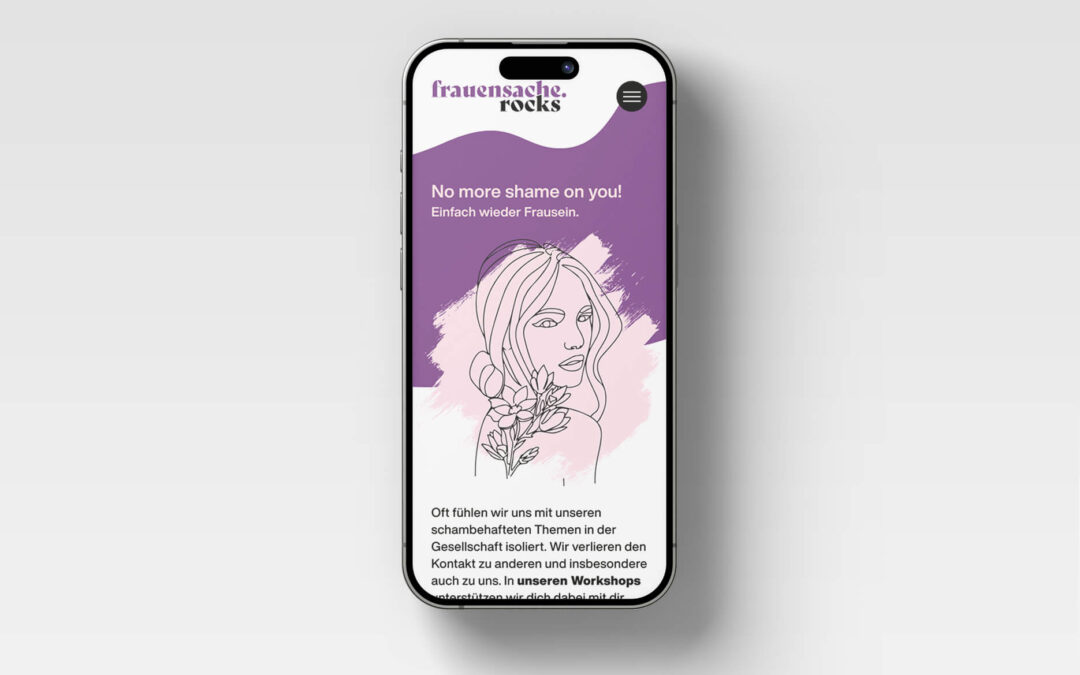 Redesign frauensache.rocks