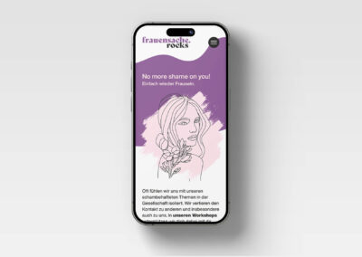 Redesign frauensache.rocks