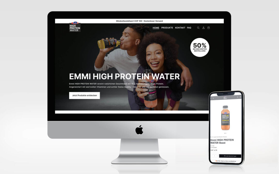 B2B Shop – protein-water.ch