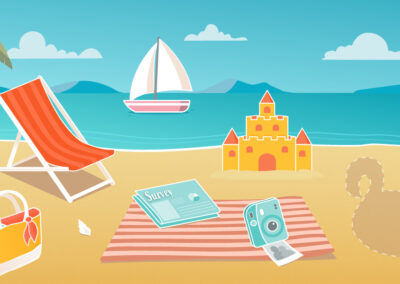 Newsletter-Illustration: Summer Outbound